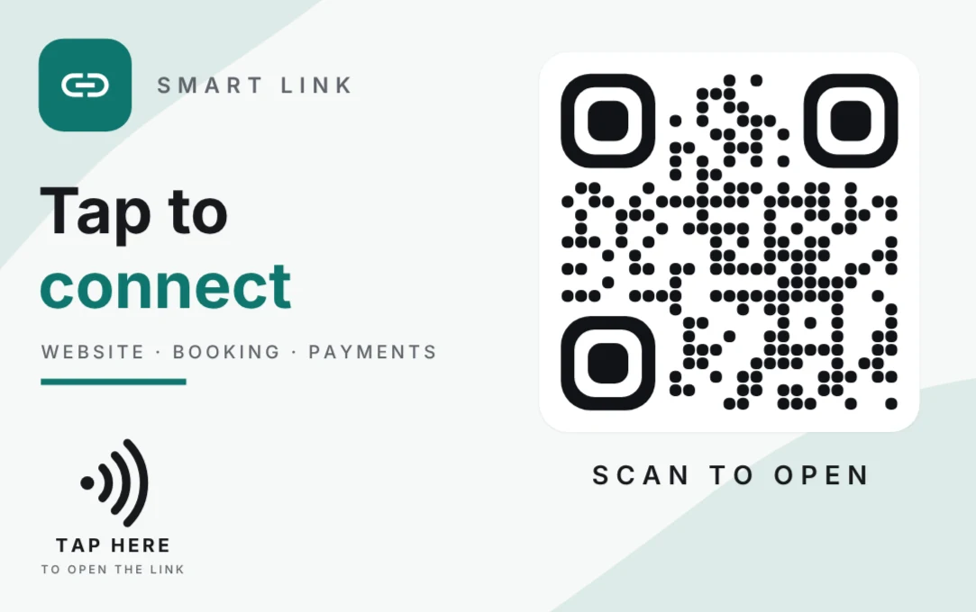 Smart Link Card for professionals & creators